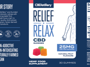 CBD Gummies – 25mg – 30 Count