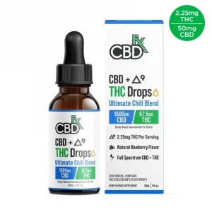 Delta-9 THC Drops + CBD: Ultimate Chill Blend