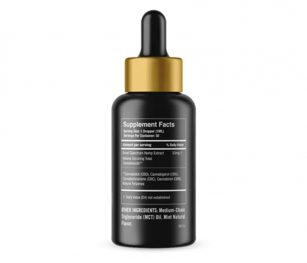 1000MG CBD OIL DROPS - GOLD SERIES TINCTURE - Image 3