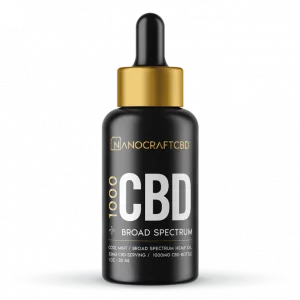 1000MG CBD OIL DROPS – GOLD SERIES TINCTURE