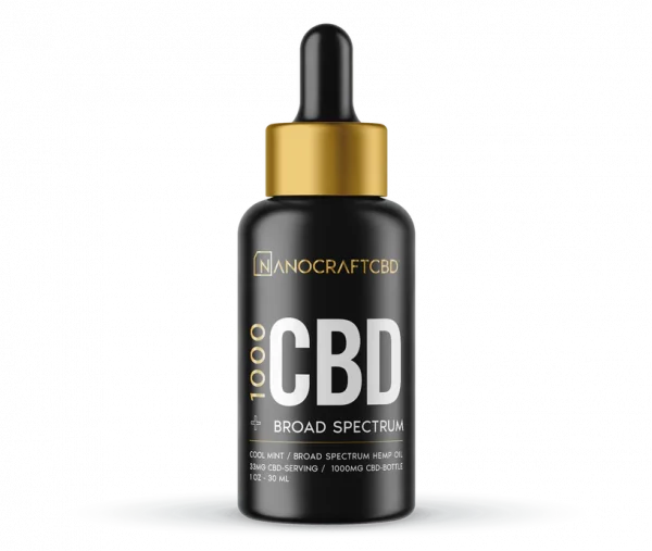 1000MG CBD OIL DROPS - GOLD SERIES TINCTURE